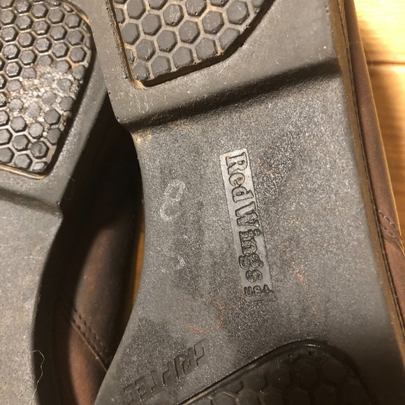 Red Wing Boots Women Brown Chukka Work Safety, 8.5 - Picture 9 of 13